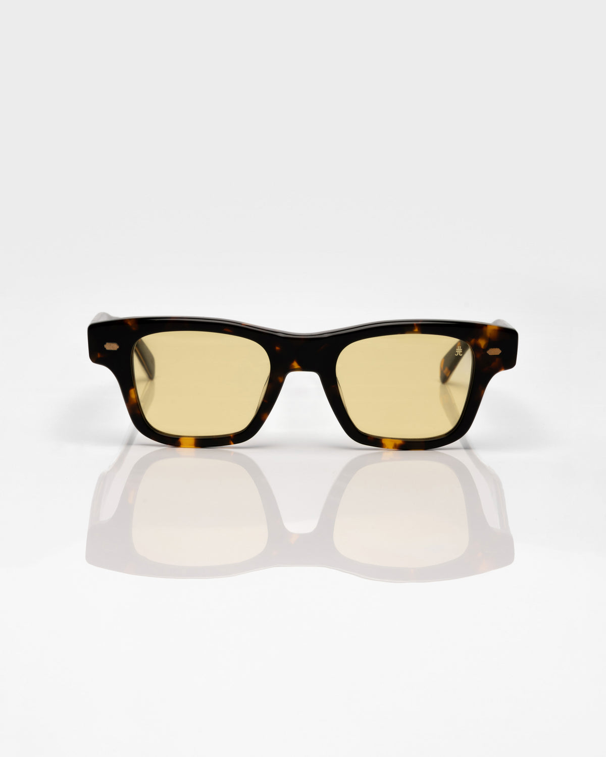 Dark Tortoise and Gold - Yellow /
Écaille et Or - Jaune / Sunglasses / Solaire