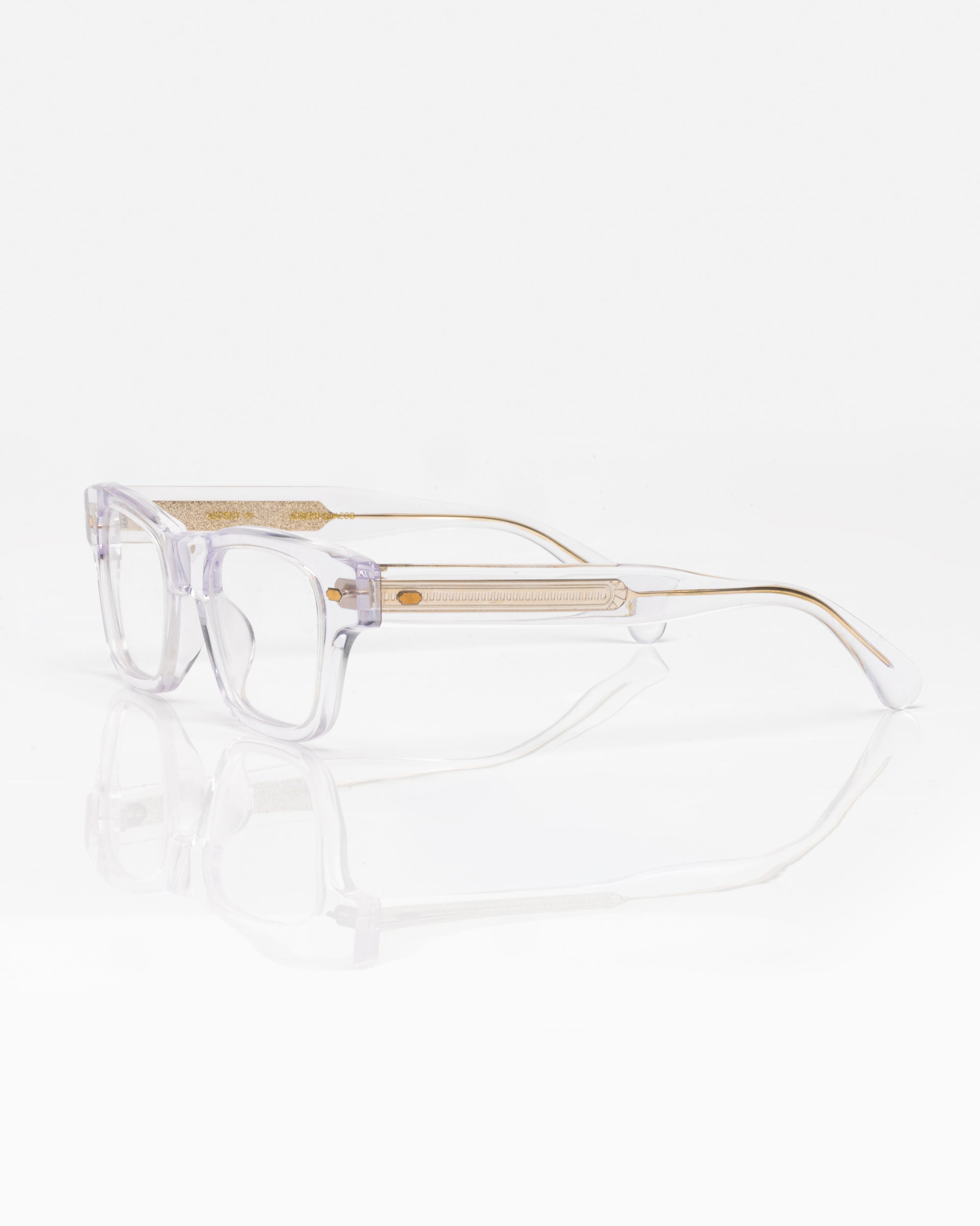 Transparent and Gold / Transparent et Or / optics / Optique