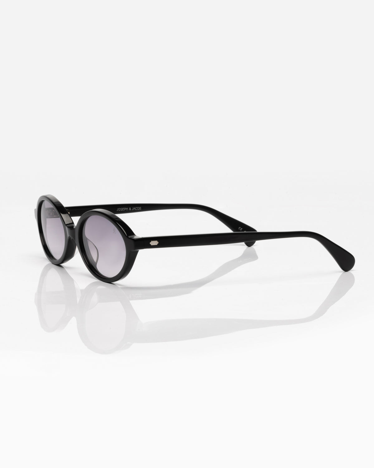 Black and Silver - Gradient Grey / Noir et Argent - Dégradé Gris / Sunglasses / Solaire