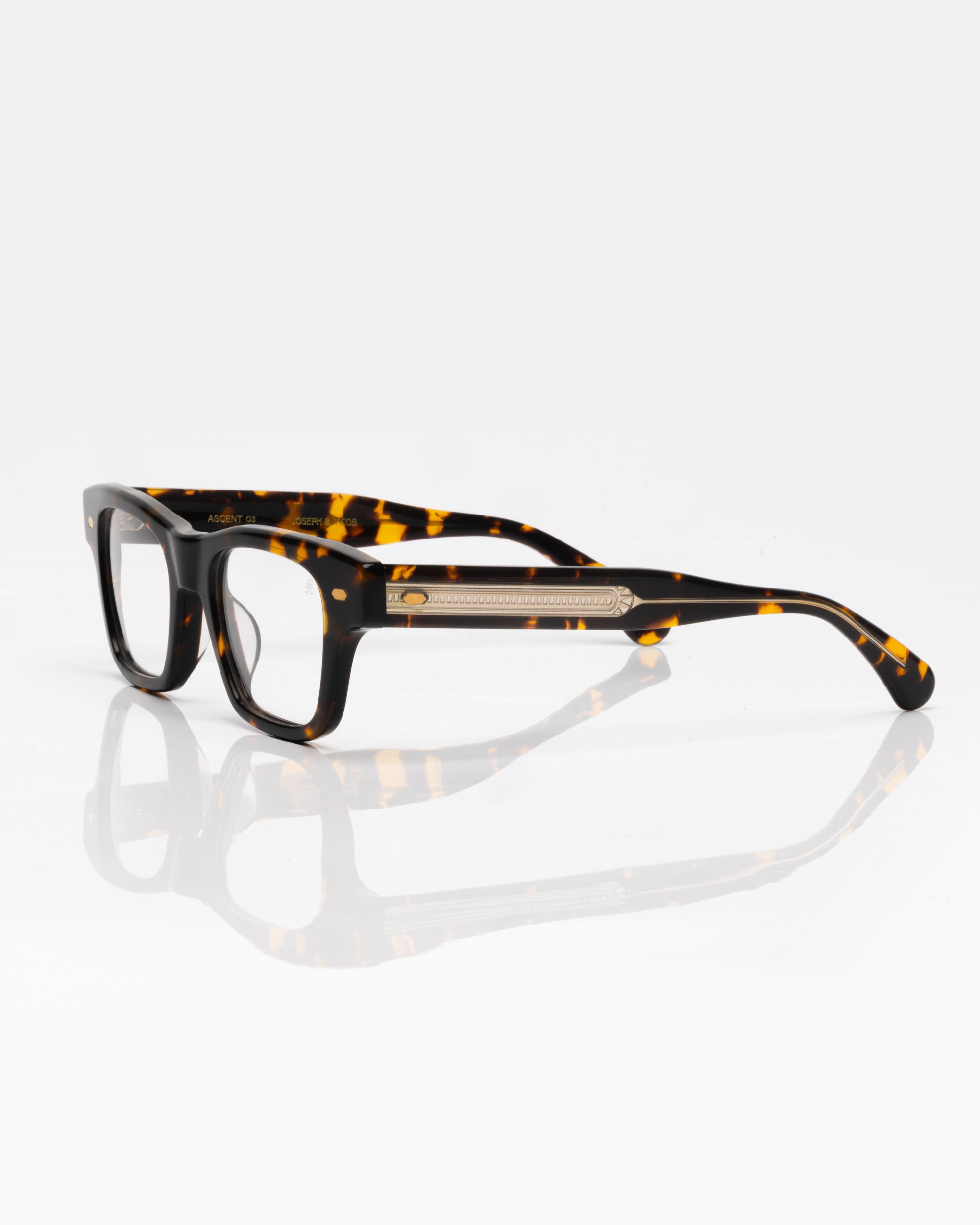 Dark Tortoise and Gold / Écaille et or / Optics / Optique