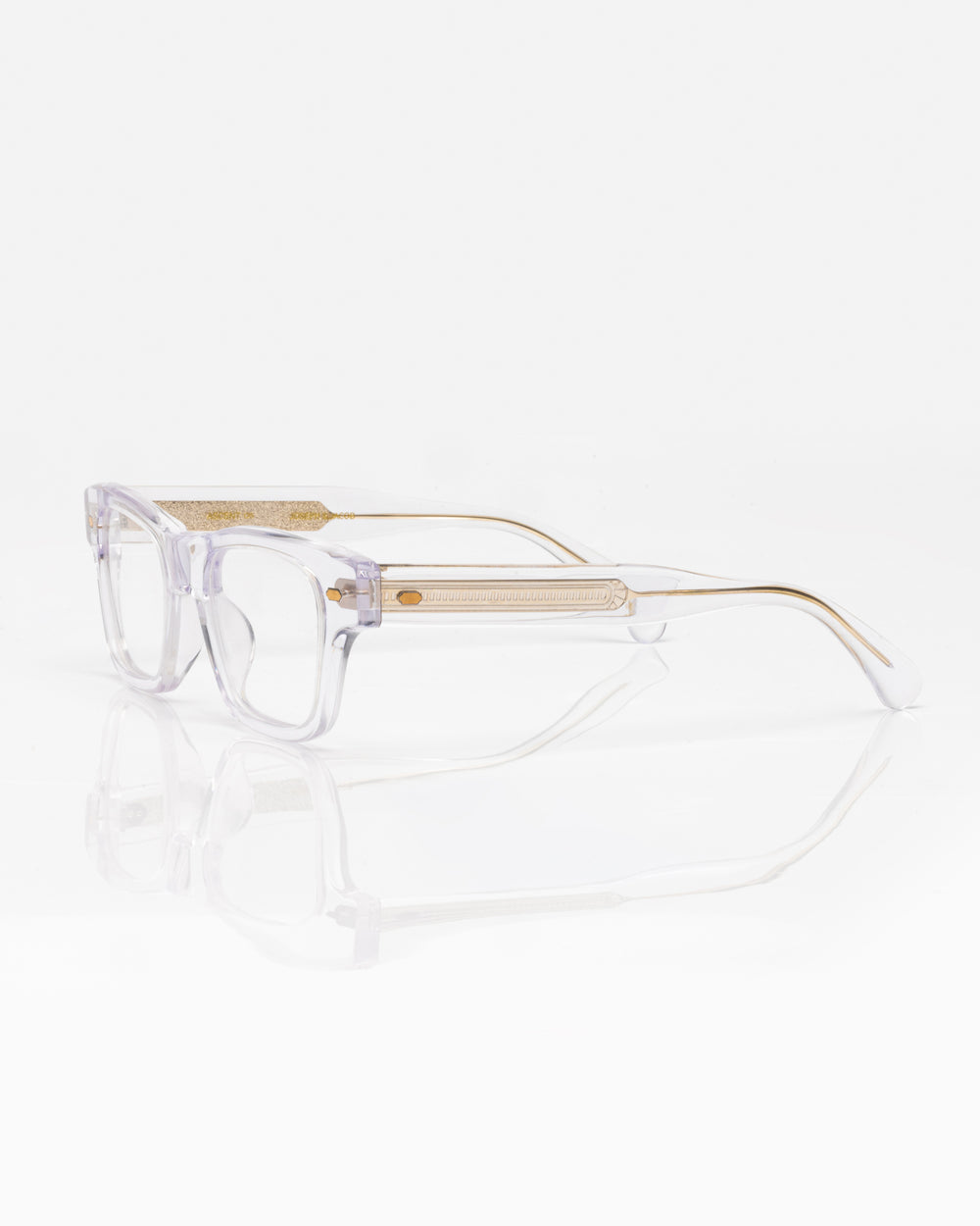 Transparent and Gold / Transparent et Or / optics / Optique